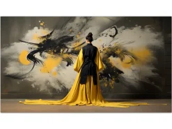 ORYOKI Wandbilder*Wandbild Shodo #2, farbig 16:9