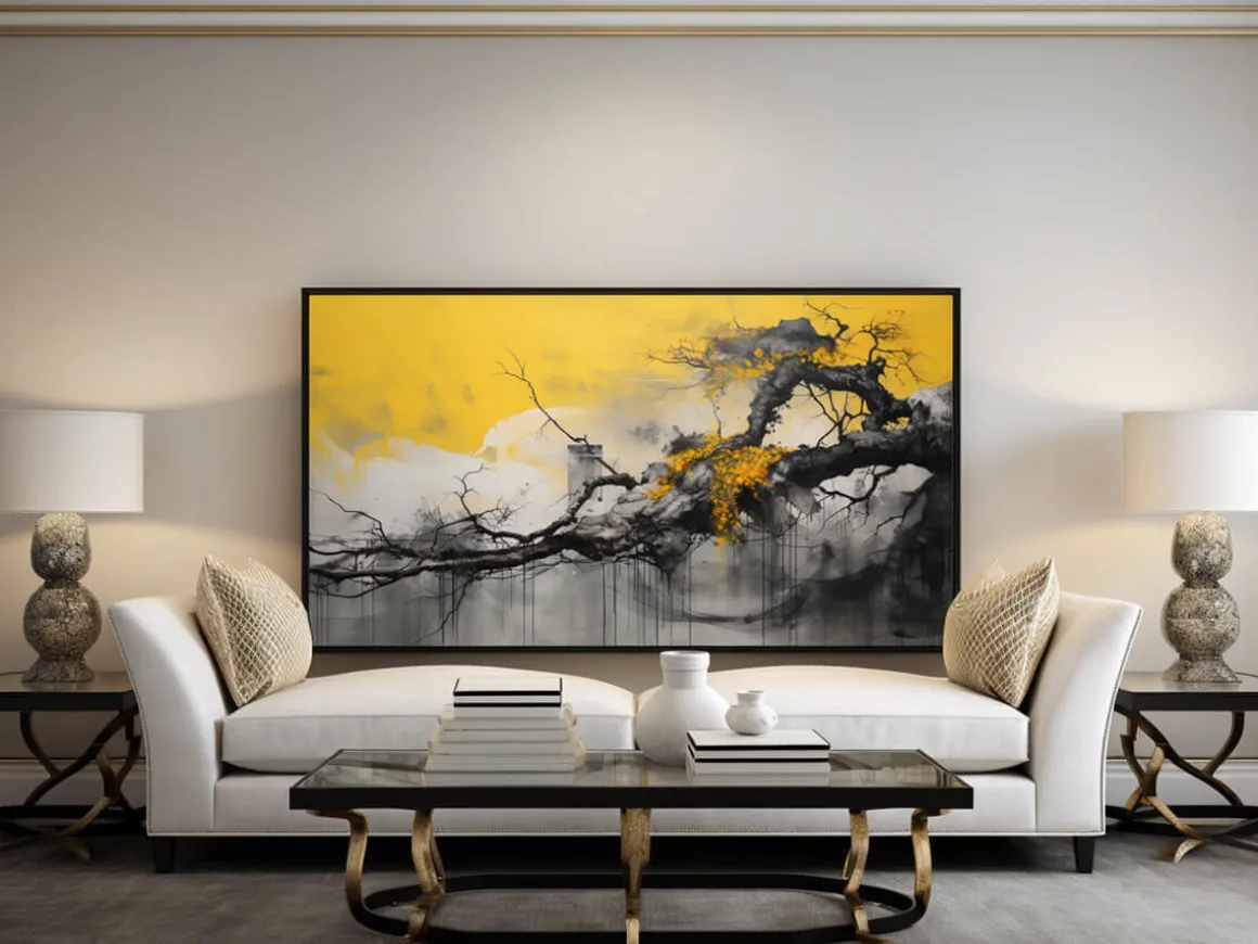 ORYOKI Wandbilder*Wandbild Shodo #3, farbig 16:9
