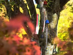 ORYOKI Windspiele (Furin)*Windspiel, Furin Hamon Blau