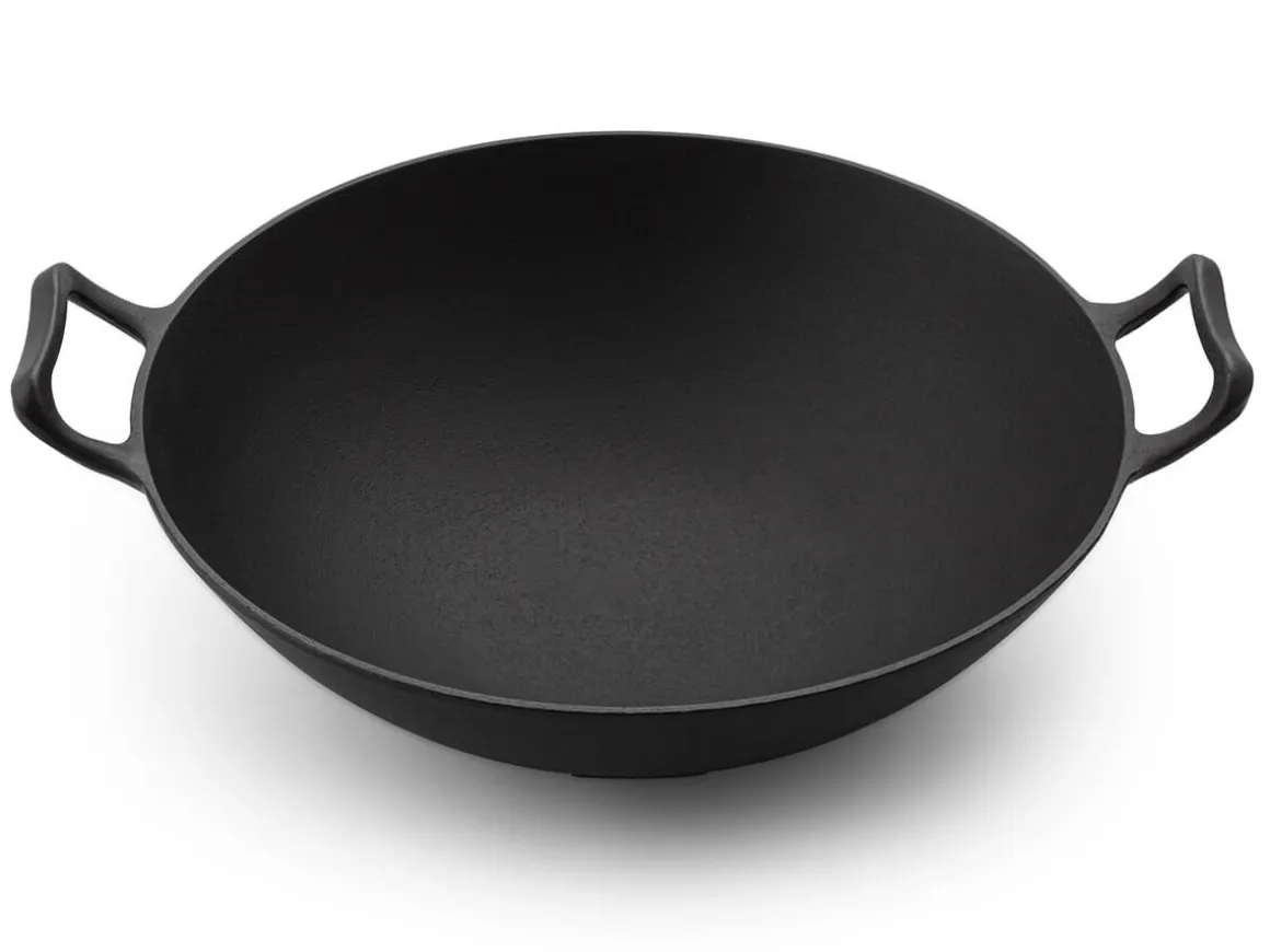 ORYOKI Gusseisentöpfe*Wok Gusseisen Ø 31,5 cm IWACHU