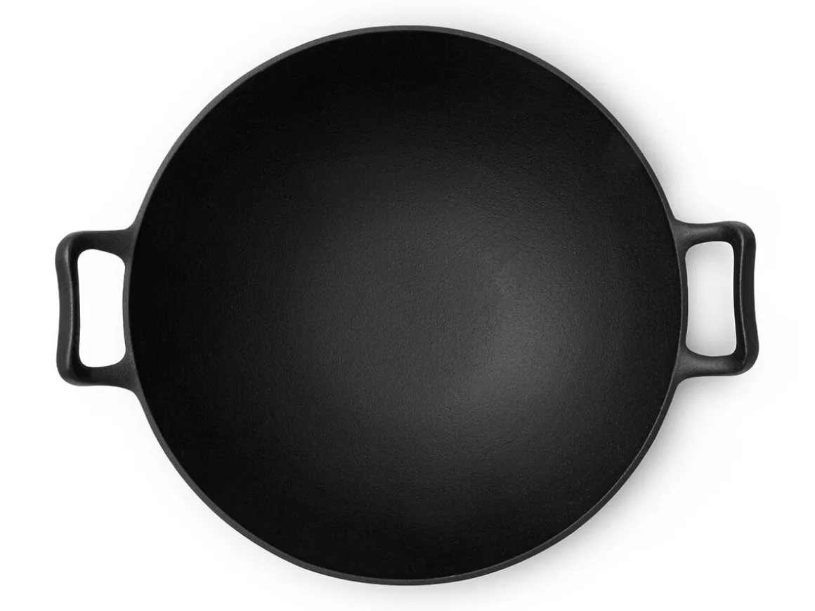 ORYOKI Gusseisentöpfe*Wok Gusseisen Ø 31,5 cm IWACHU