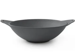 ORYOKI Gusseisentöpfe|Gusseisenpfannen*Wok Pfanne Gusseisen NakedPan, Ø 30 cm, OIGEN